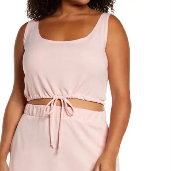 Zelie For She Crop Cinch Tank Top 2X - Picture 8 of 9